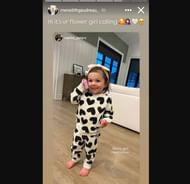 Meredith shared Odette's story about Noa on her IG story.